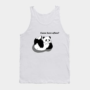 Flirty Panda Bear Tank Top